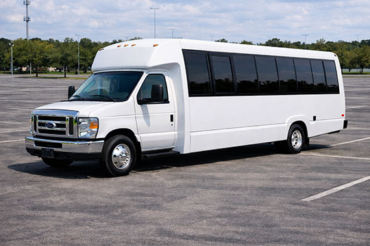 25-passenger minibus available for charter in Herndon, VA