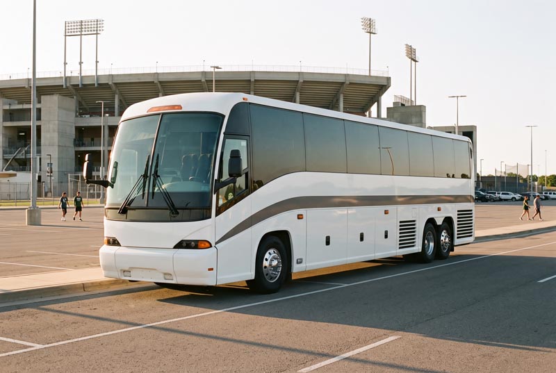 Sports Team Charter Bus Rentals in Herndon, VA
